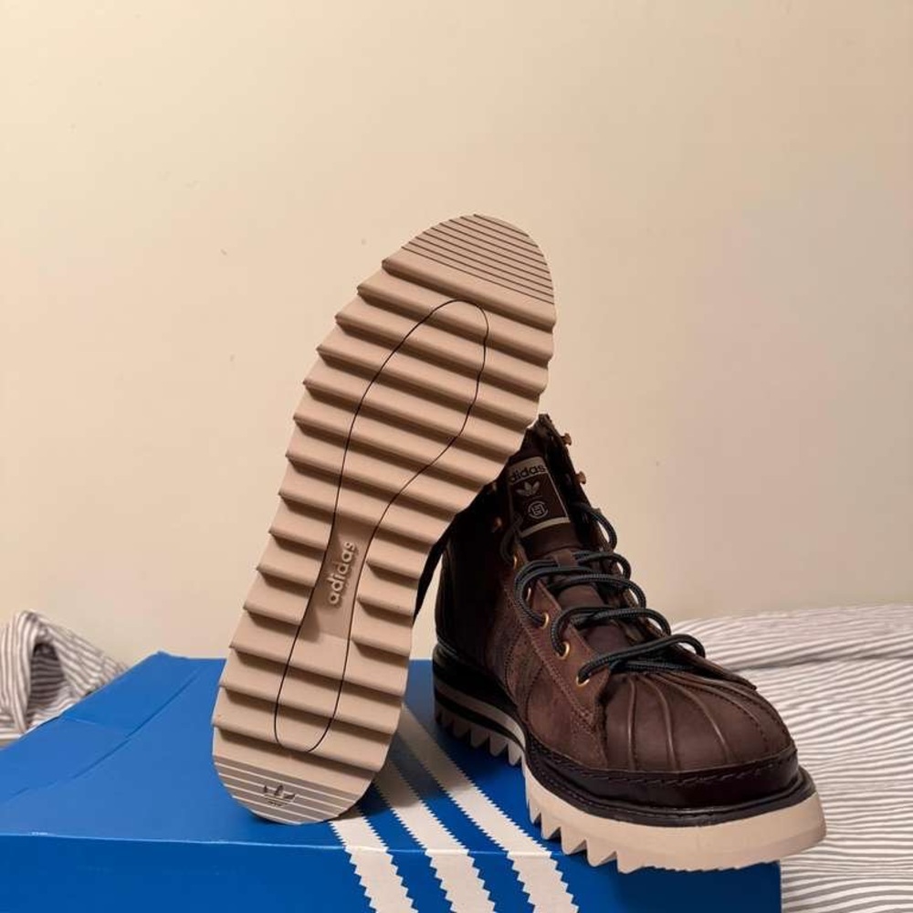 adidas x CLOT Men’s High-Top Lace-Up Boots - Picture 3 of 12